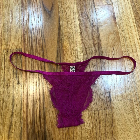Free people magenta thong - Picture 1 of 11